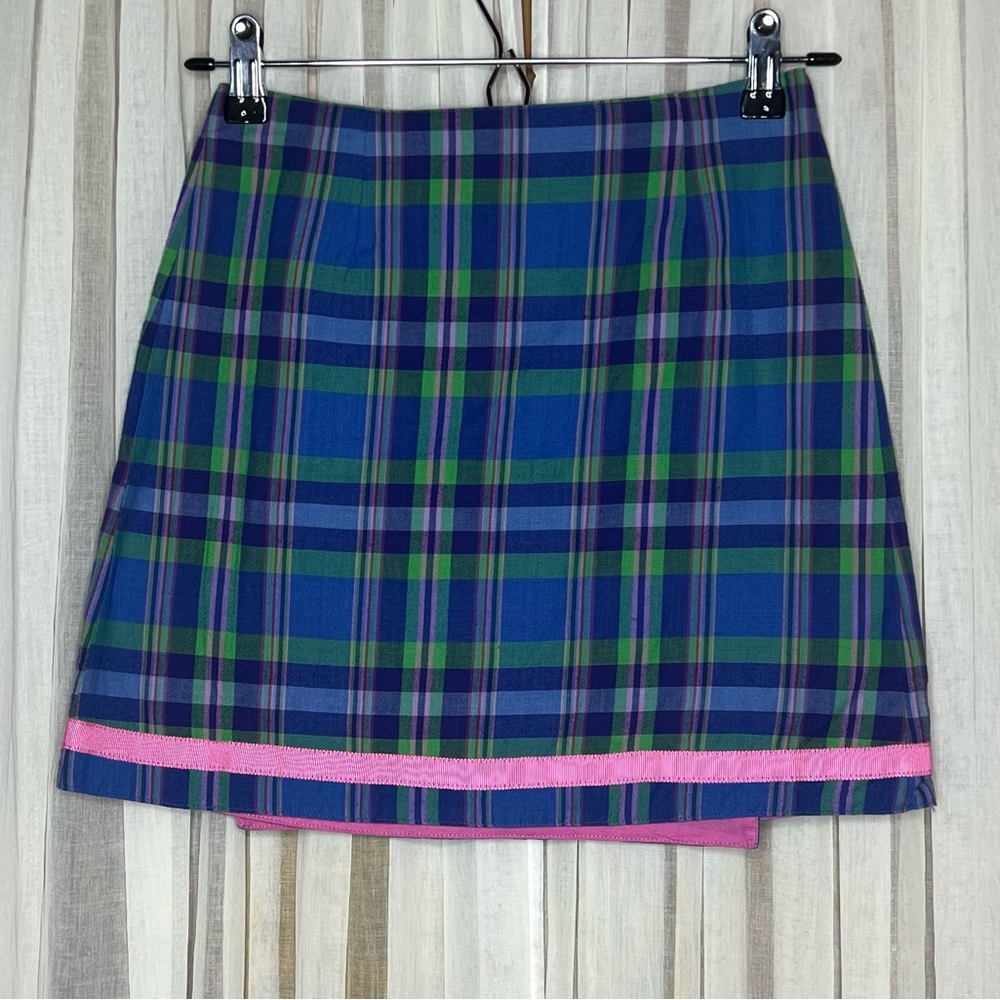 NWT Lilly Pulitzer Halley Reversible Wrap Mini Skirt - Picture 4 of 8